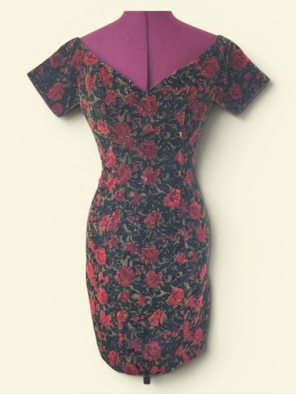 VTG Rampage Products velvet flower dress